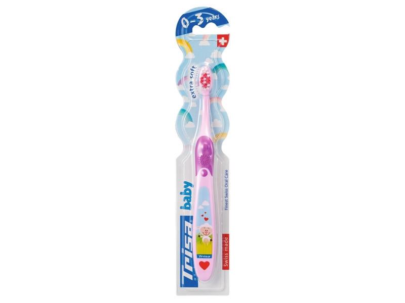 TRISA brosse à dents enfants baby 0-3 ans