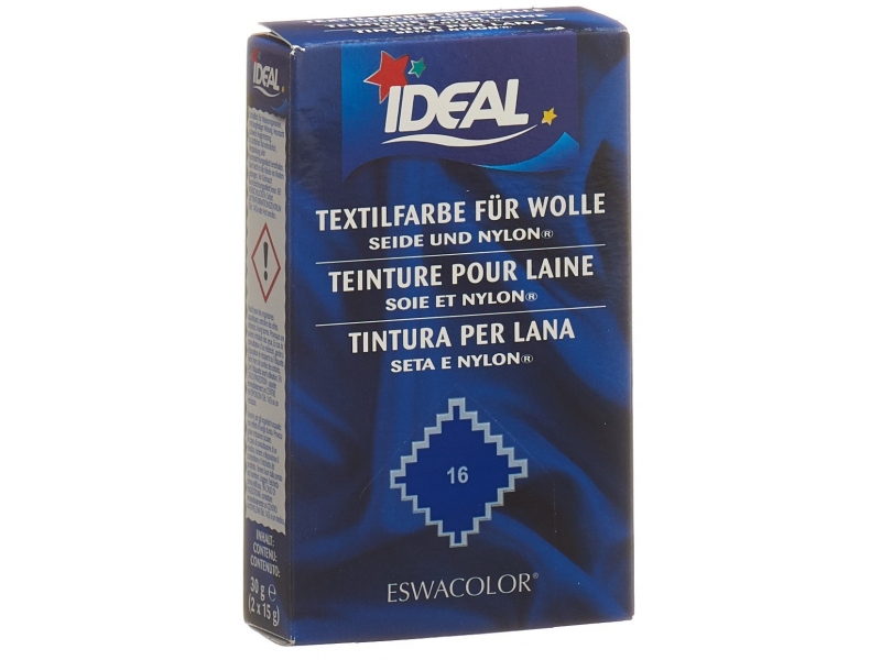 IDEAL Wolle Color Plv No16 blau franc 30 g