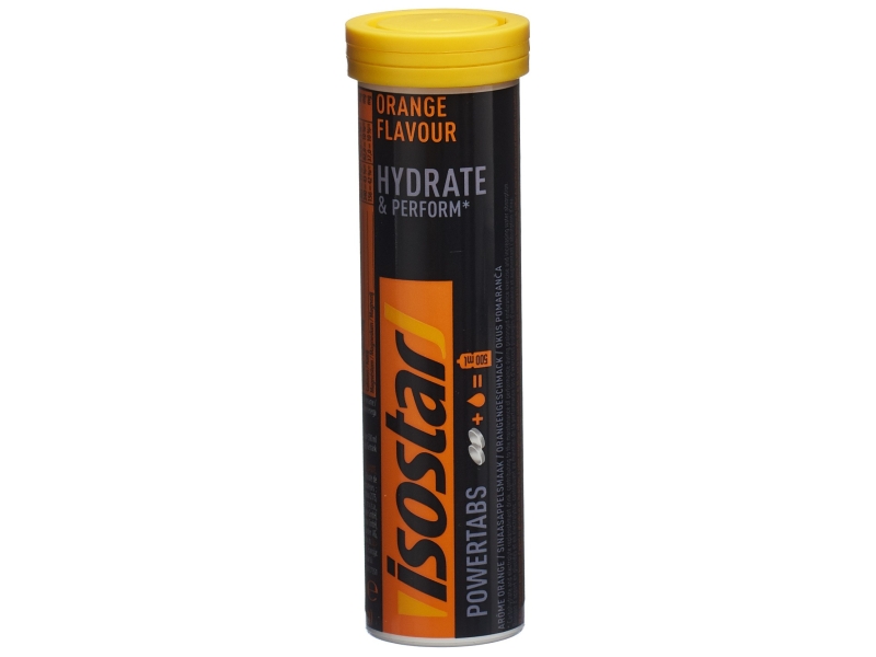 ISOSTAR Power Tabs comprimés effervescents orange 10 pièces