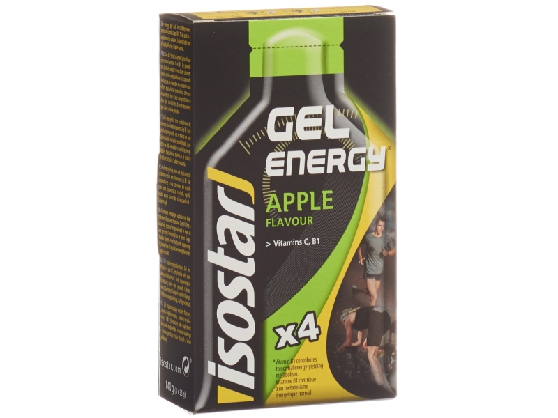 ISOSTAR Energy Gel Apfel 4 Btl 35 g