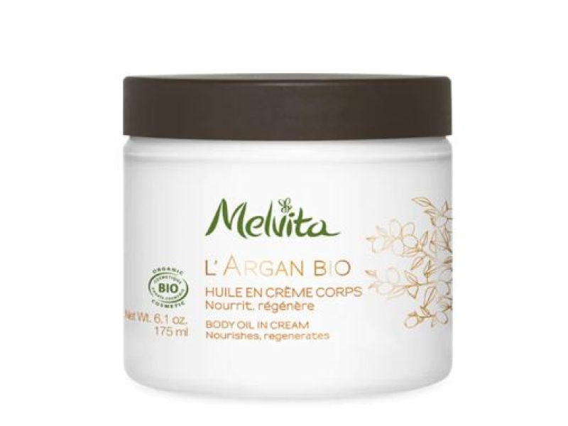 MELVITA Corps huile crème 175 ml