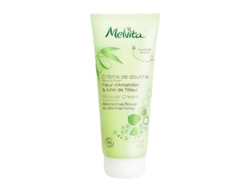 MELVITA Corps crème de douche Fleur d'amandier & Miel de tilleul 200 ml