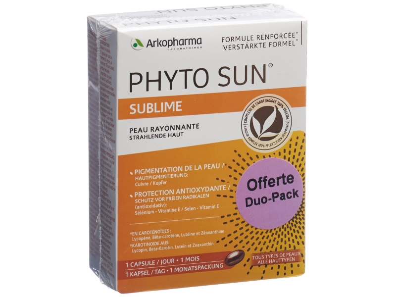 PHYTO SUN sublime capsules duo 2 x 30 pièces