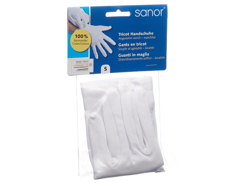 SANOR gants en tricot taille S 1 paire