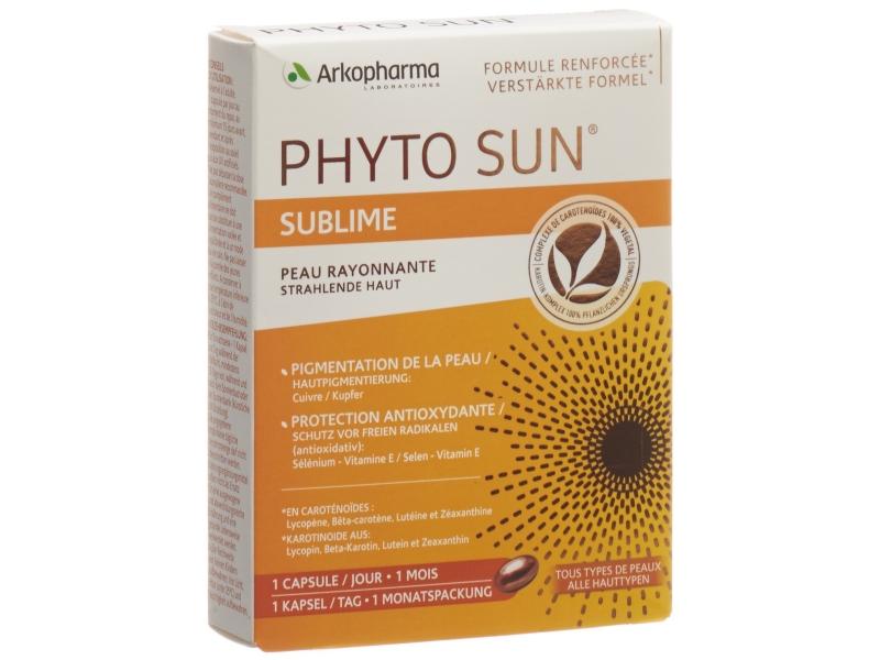 PHYTO SUN sublime capsules 30 pièces