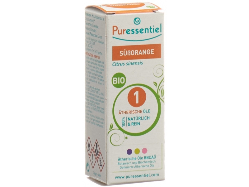 PURESSENTIEL Orange douce huile essentielle BIO 10 ml