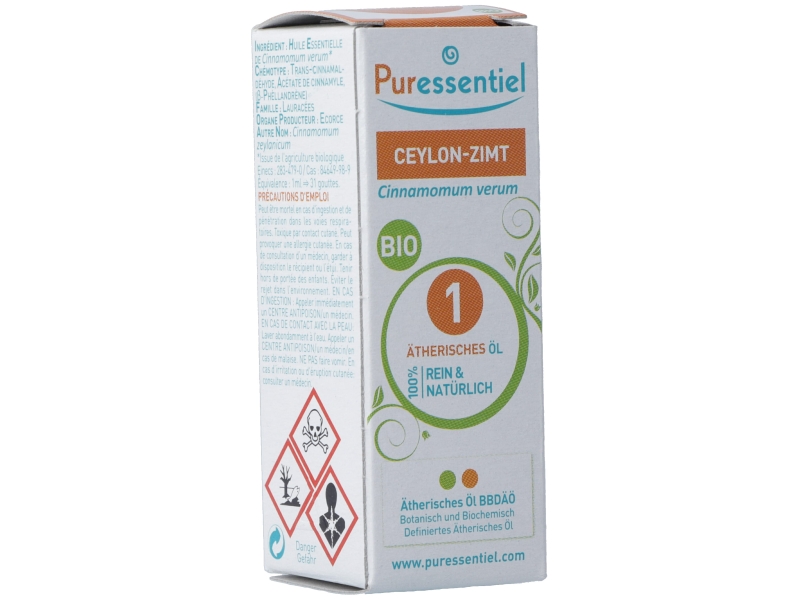 PURESSENTIEL Cannelle de Ceylan huile essentielle BIO 5 ml