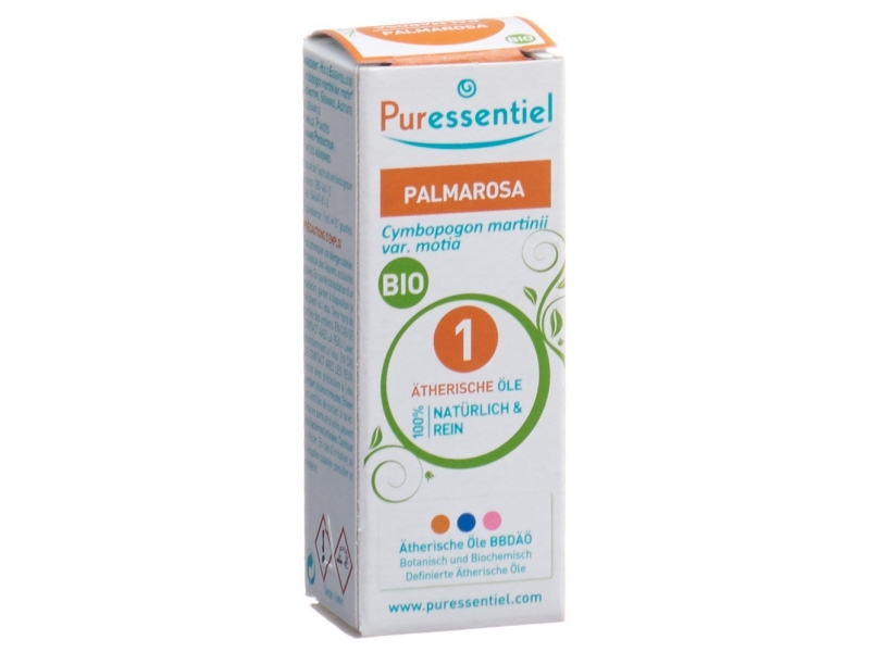 PURESSENTIEL Palmarosa huile essentielle BIO 10 ml