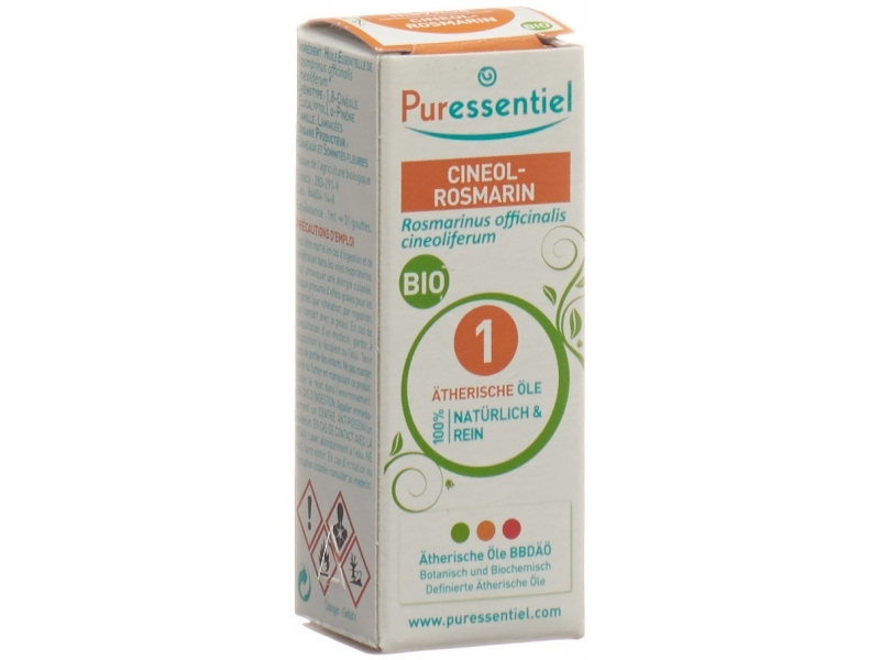 PURESSENTIEL Romarin à Cinéole huile essentielle BIO 10 ml