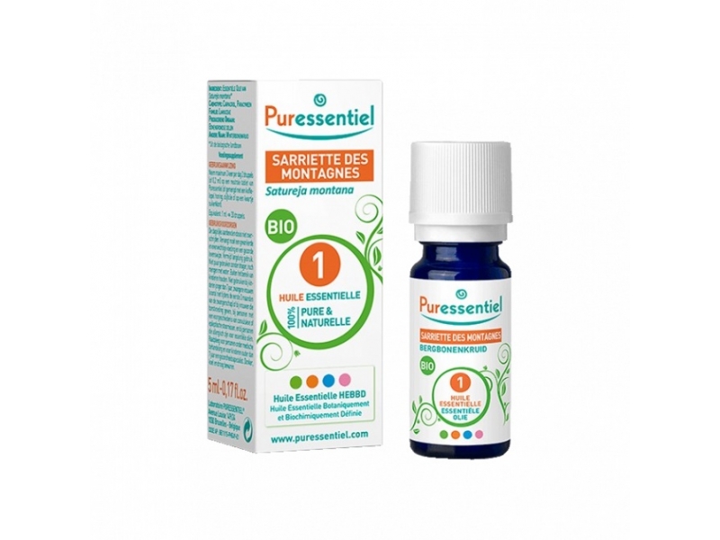 PURESSENTIEL Sarriette des montagnes huile essentielle BIO 5ml