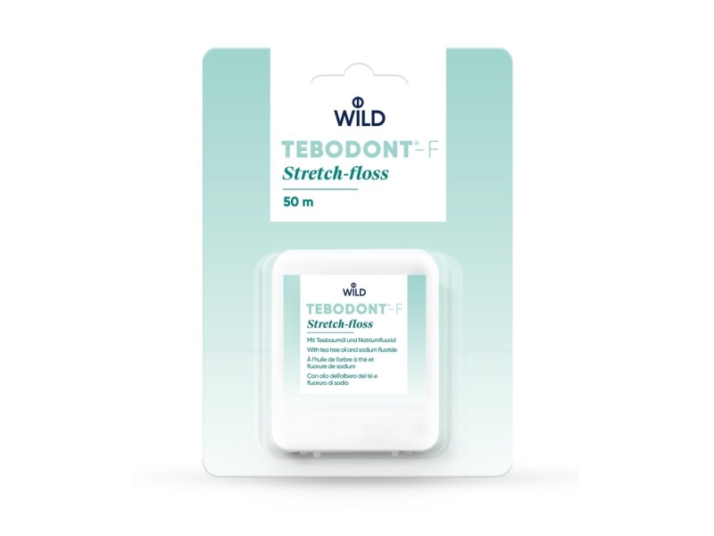 TEBODONT fil dentaire stretch 50 mètres