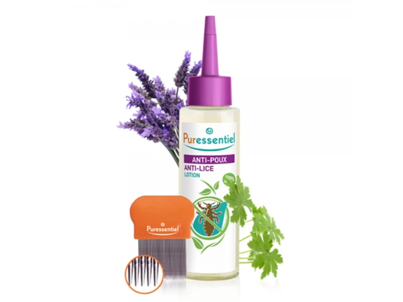 PURESSENTIEL Lotion traitante anti-poux avec peigne 200 ml