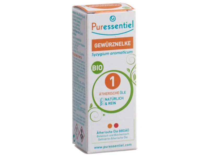 PURESSENTIEL Olio essenziale di chiodi di garofano bio 5 ml