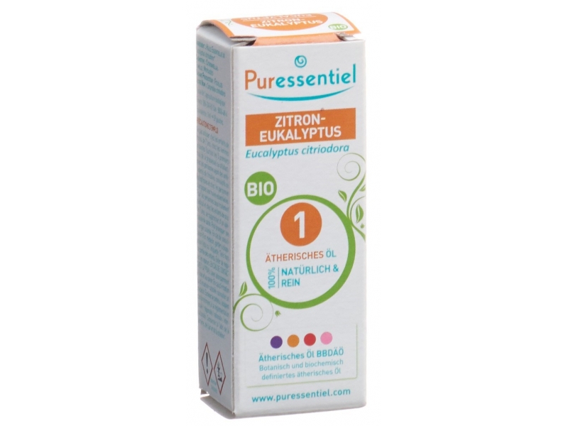 PURESSENTIEL Zitron-Eukalyptus Bio Ätherisches Öl Flakon 10 ml