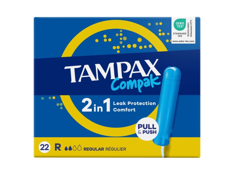 TAMPAX tampons Compak Regular