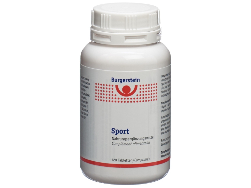 BURGERSTEIN Sport comprimés 120 pièces