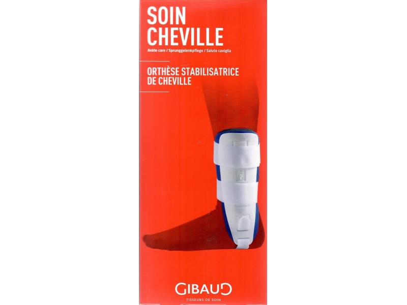 GIBAUD Sprunggelenkorthese Schaumstoff Einheitsgr