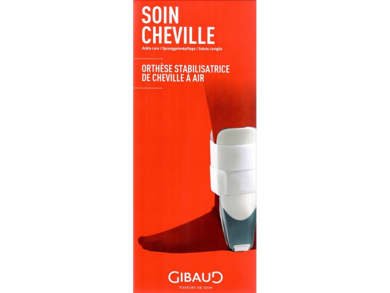 GIBAUD Sprunggelenkorthese Luftkissen Einheitsgr