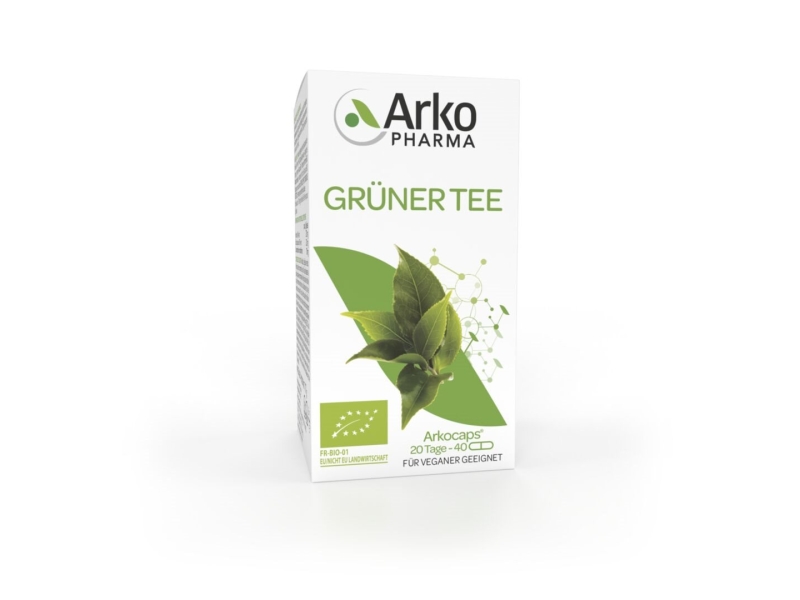 ARKOCAPS thé vierge capsules végétariennes 45 pièces