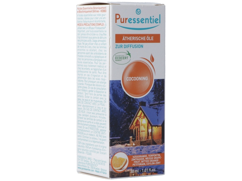 PURESSENTIEL diffuse cocooning hui ess diff 30 ml