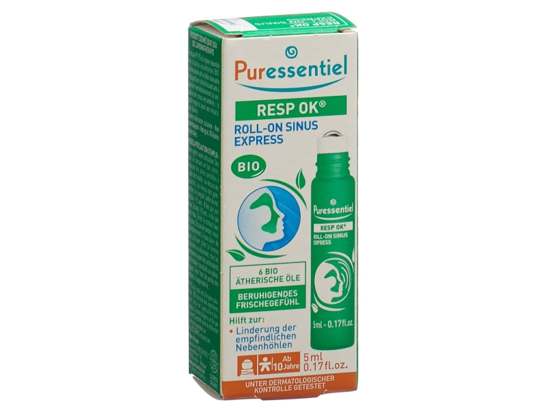 PURESSENTIEL respiratoire sinus roller 5 ml
