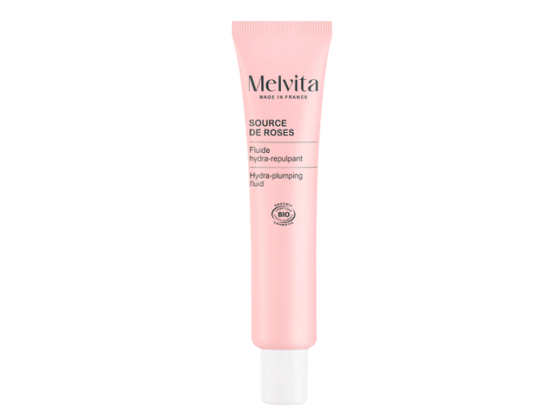 MELVITA source de roses fluide hydratant repulpant 40 ml