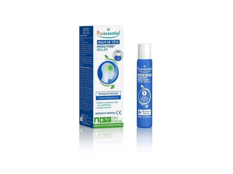 PURESSENTIEL migra pure roll-on 10ml