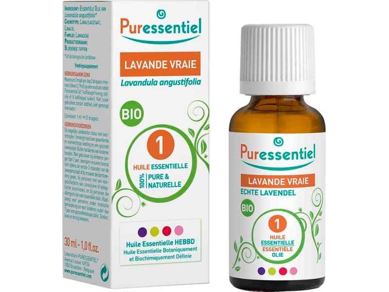 PURESSENTIEL lavande vraie huile essentielle bio 30 ml