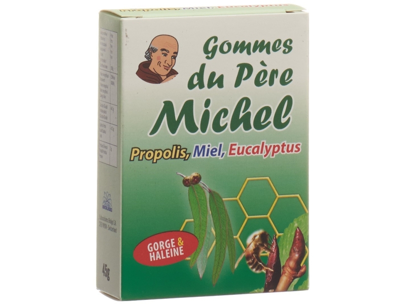 BIOLIGO Gommes du Père Michel Eucalyptus Ds 45 g