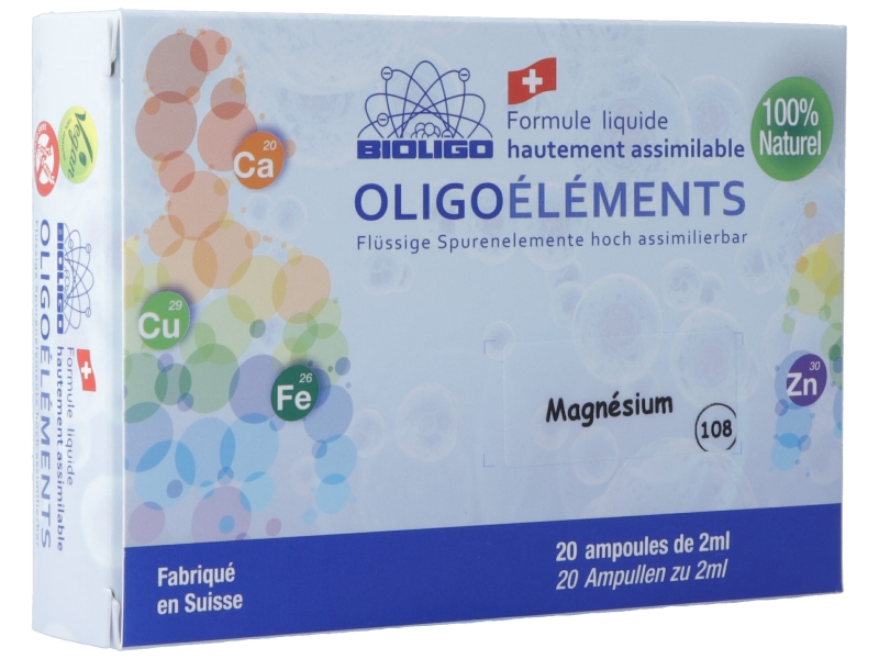 BIOLIGO magnésium solution 20 ampoules 2ml