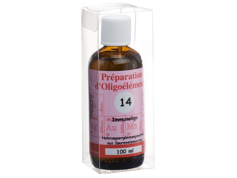 BIOLIGO no 14 préparation d'oligoéléments 100 ml