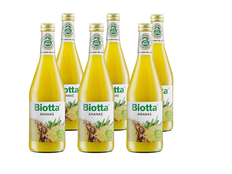 BIOTTA Ananas Bio 6 Fl 5 dl