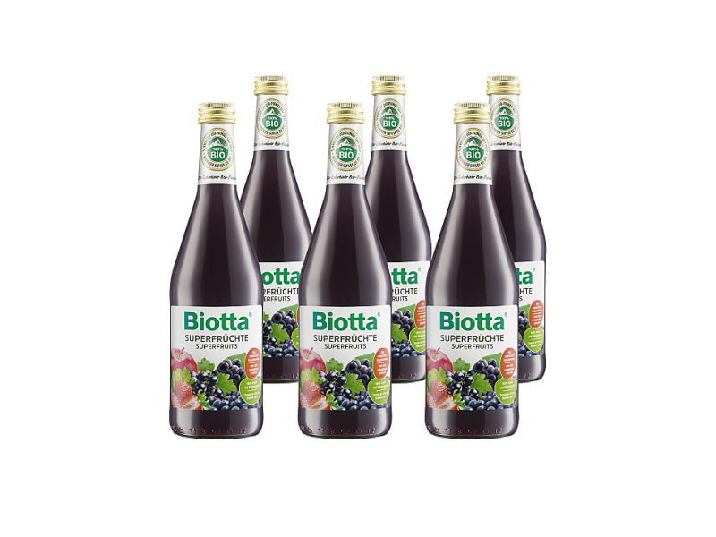 BIOTTA Superfruits Bio 6 x 5 dl