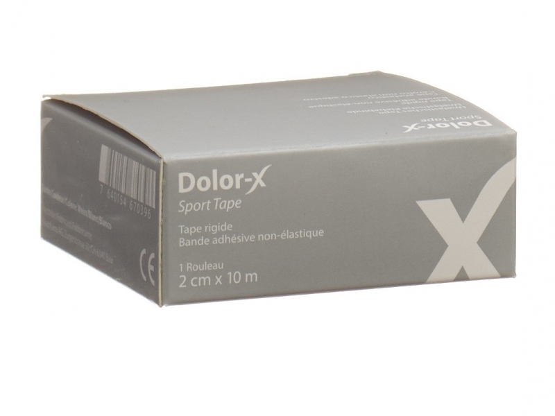 DOLOR-X Sport Tape 2cm x 10m blanc