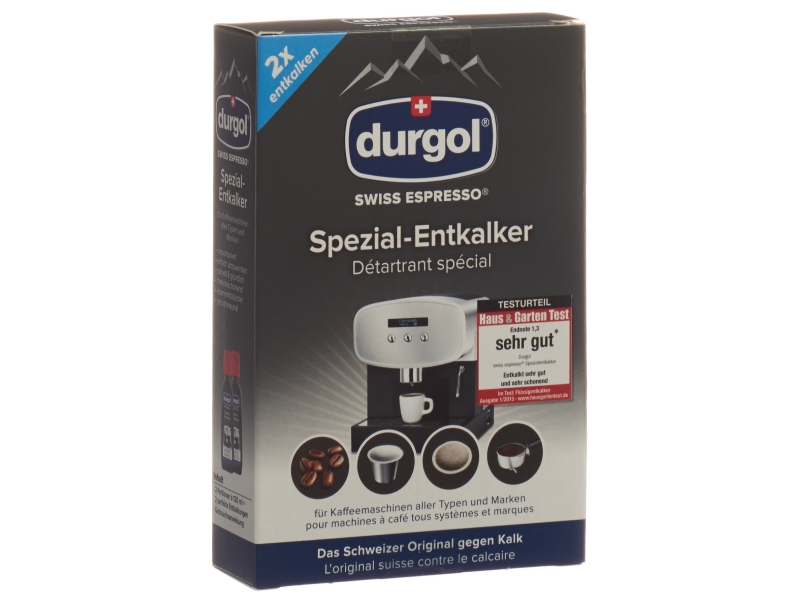 DURGOL swiss espresso Spezial-Entkalker 2 x 125 ml