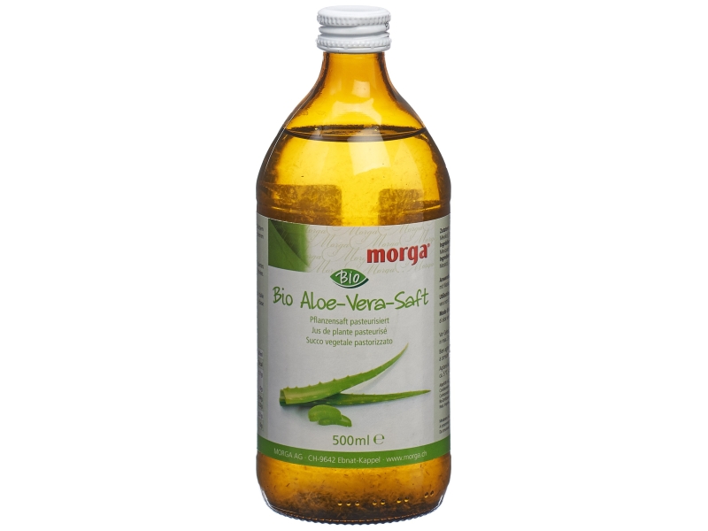 MORGA Aloe Vera Saft Bio Fl 500 ml