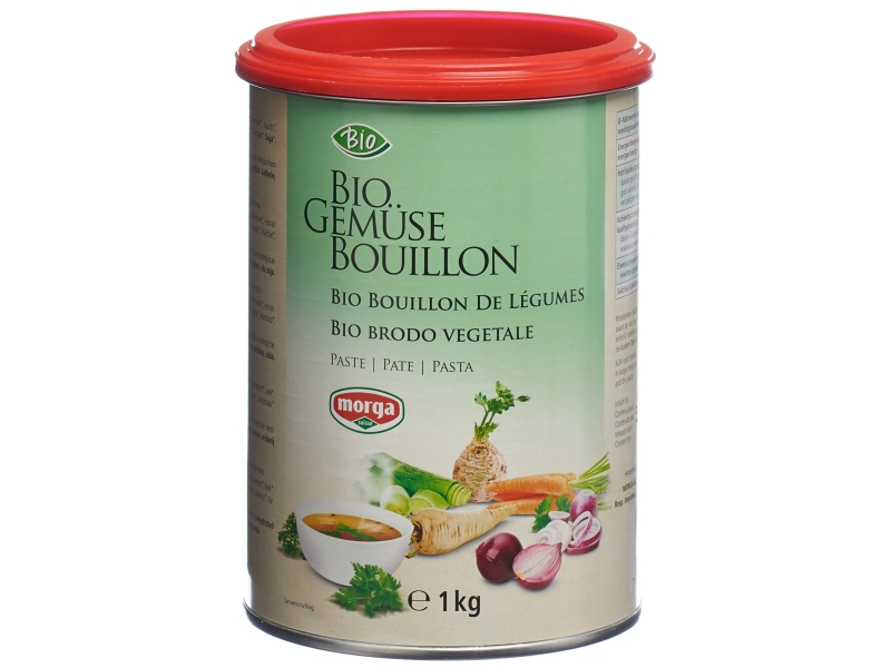 MORGA Gemüse Bouillon Paste Bio Ds 1000 g
