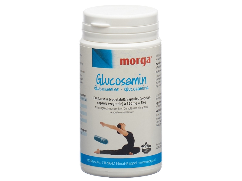 MORGA glucosamine capsules végétales 100 pièces
