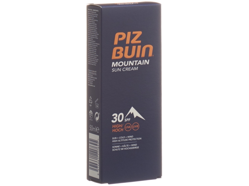 PIZ BUIN Mountain crème SPF 30 tube 50 ml