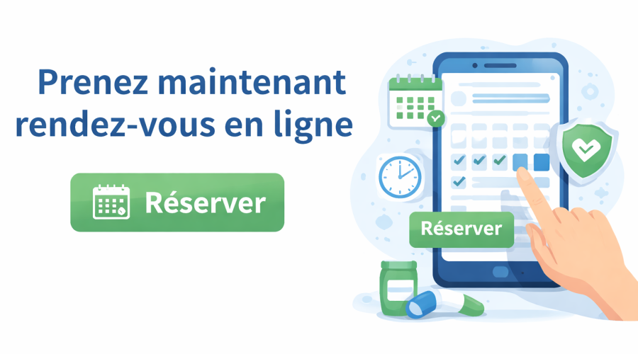 Prise de rdv en ligne